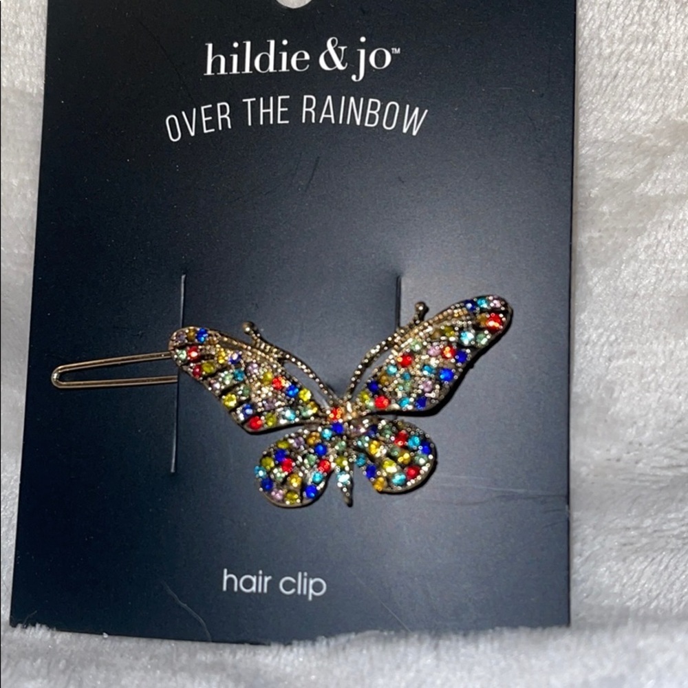 Hildie & Jo “Over the Rainbow” Butterfly Clip